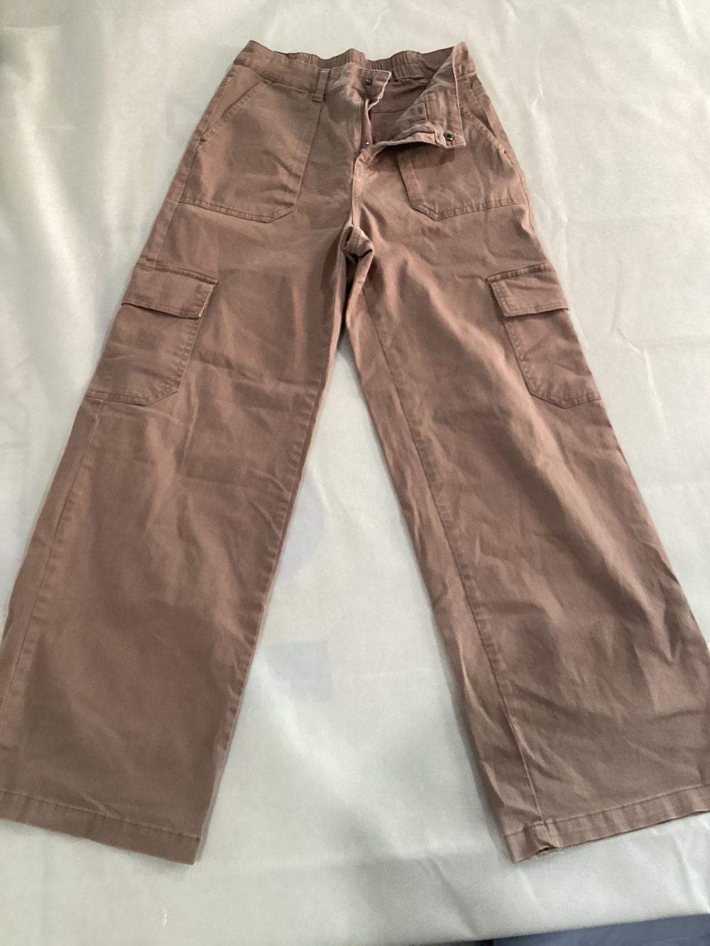 wild fable Men's Wide-Leg Cargo Pants in Dusty Mauve size small 6/15